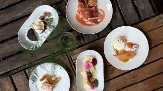 A selection of dishes at Borough Plates