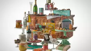 A hamper from Fortnum & Mason