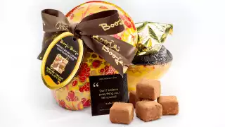 Booja Booja dairy-free salted caramel Easter egg