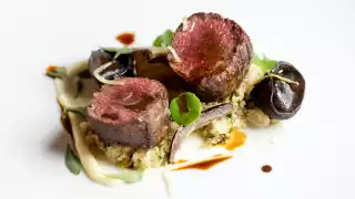 Scottish venison with medjool dates at Ormer