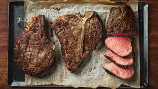 Hawksmoor's dry-aged, British-reared steak