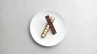 Chocolate nougatine at Marcus