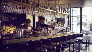 The bar at Tredwells