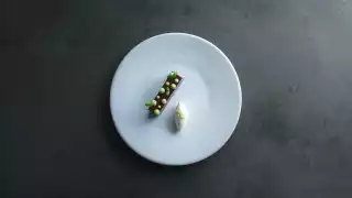 A dessert at Tredwells