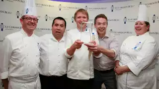 The winners of Le Cordon Bleu's UK Scholarship Award 2017