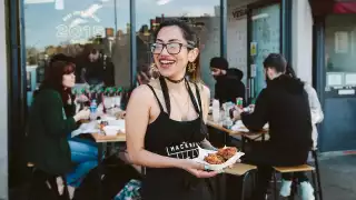 Temple of Seitan, a vegan fried 'chicken' joint just off Hackney's Mare Street