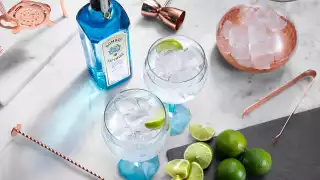 Bombay Sapphire's gin and tonic