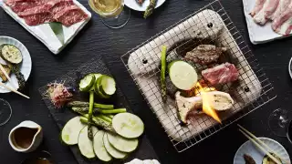 Win a yakiniku barbecue experience at Sakagura London; photograph by Steven Joyce