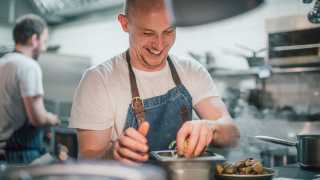 The Laughing Heart's head chef Tom Anglesea