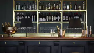 Albion House's bar