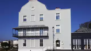 Albion House, a clifftop, 14-bedroom boutique hotel which was built in 1791