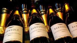 English sparkling wine from Barnsole Vineyards, Canterbury