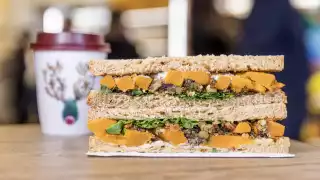 One of Pret a Manger's three Christmas sandwiches