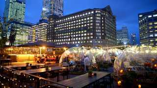 The Sipping Room's igloos