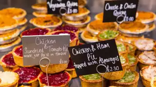 Selection of pies from Tebay Services