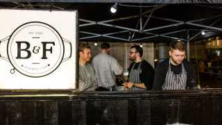 Baz & Fred pizza tent Baz & Fred pizza tent