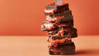 Make Chloe Timms' goldmine brownie; Photography © River Thompson