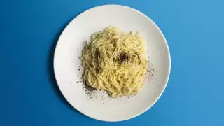 Cacio e pepe from Palatino