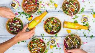 Rola Wala's colourful menu is great for meat eaters and vegetarians alike