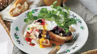 The Belfast breakfast from The Mushroom Cookbook