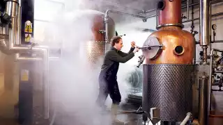 Inside the Chase Distillery, Herefordshire