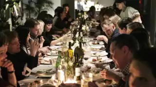 Judges and former winners of the YBFs gather for the 2018 awards dinner launch