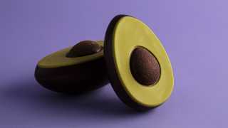 Waitrose dark chocolate avocado Easter egg