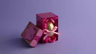 Prestat popping prosecco chocolate Easter egg