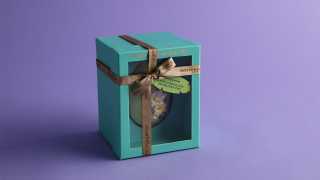 Fortnum and Mason white chocolate hand-decorated Easter egg