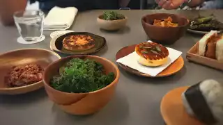 Selection of dishes from Untitled's day-to-day menu