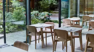 Inside the Garden Café, Lambeth