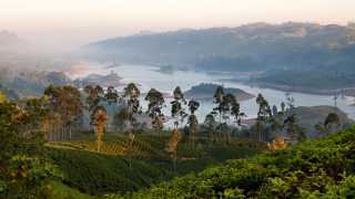 Lake Castlereagh in Sri Lanka's tea country