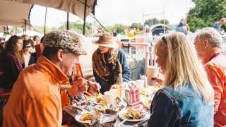 The Le Bun diner at Standon Calling 2017