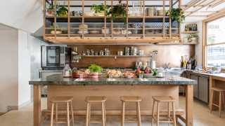 The open kitchen at Andina Notting Hill