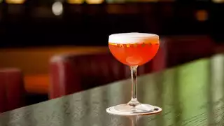 A cocktail from Brigadiers, Bloomberg Arcade