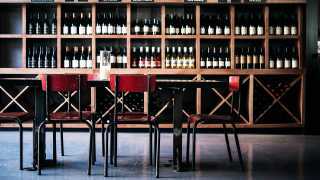 The tasting room of the Santa Barbara Wine Collective