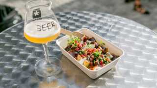 Food at London Craft Beer Festival