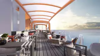 Dining at Magic Carpet on Celebrity Edge