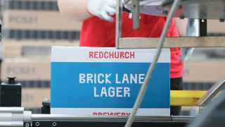 Packing Redchurch Brewery Beer at Harlow, Essex