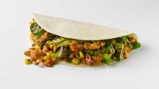 Vegan Boost taco at Chipotle