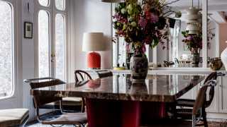 The dining room at Le Pigalle in Paris