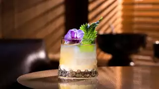 Punch Room's Japanese Punch cocktail