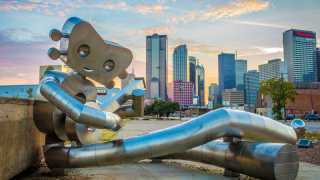 Art in Dallas's Deep Ellum district