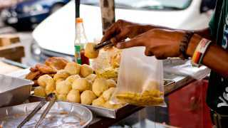 Street food in Port Louis