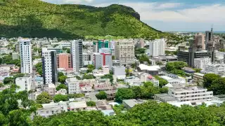 Port Louis, capital of Mauritius