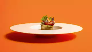 Adam Handling's Hake & tomatoes