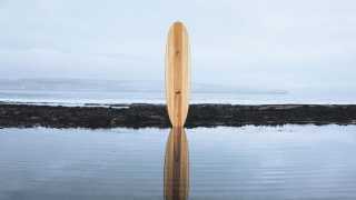 Glenmorangie's Beyond the Cask surfboard, creation in collaboration with Grain Surfboards