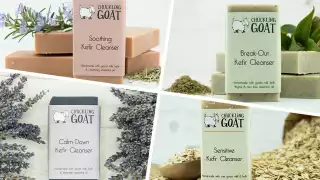 A kefir cleanser variety pack