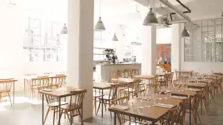 The dining room at Lyle's in Shoreditch