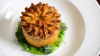 Chicken, girolle, and tarragon pie at Holborn Dining Room